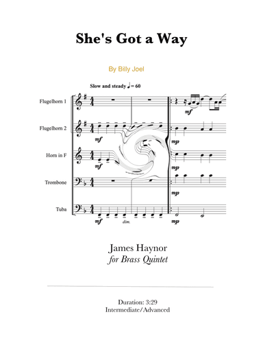 She's Got A Way (arr. James Haynor)