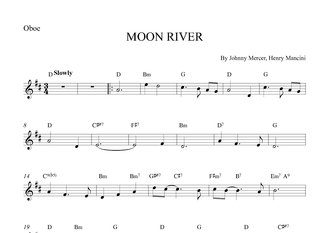 Moon River (arr. Alex Nunes Rodriguez)