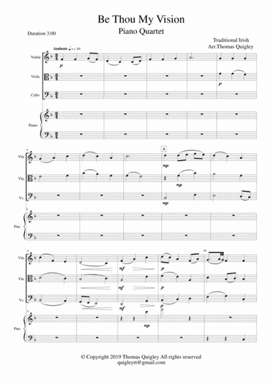 Be Thou My Vision (arr. Thomas Quigley)