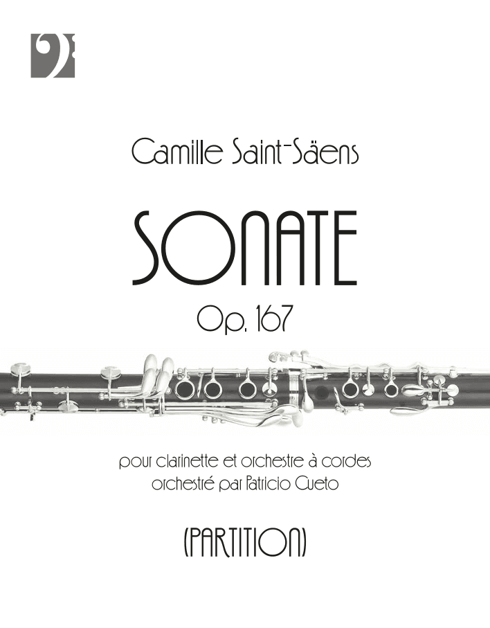 Clarinet Sonata, Op.167 (arrange for Clarinet and string orchestra) (arr. Patricio Cueto)