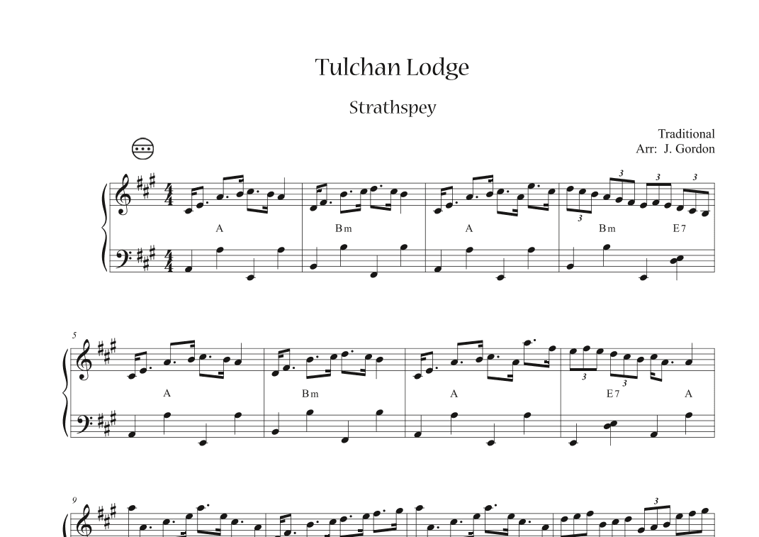 Tulchan Lodge (arr. Julia Gordon)