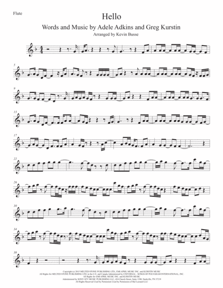 Hello (arr. Kevin Busse)