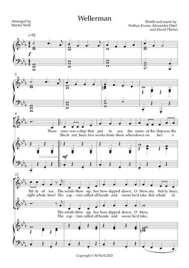 Wellerman (arr. Martin Neill)