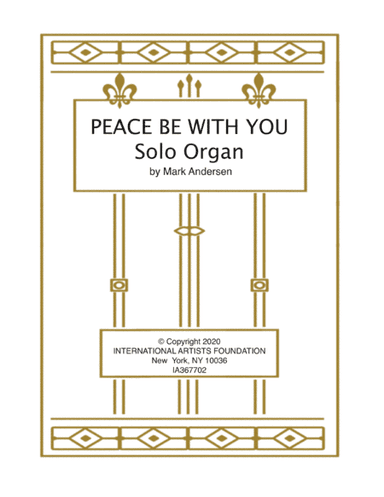Peace Be With You - organ solo
