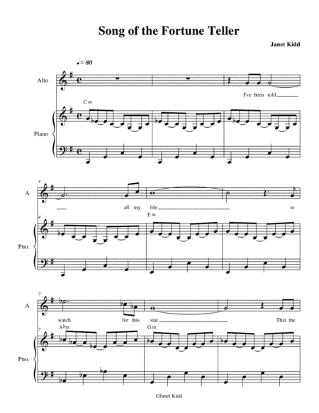 Song of the Fortune Teller