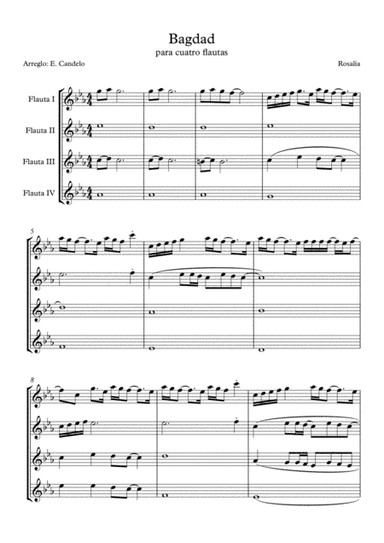 Bagdad (arr. E. Candelo)