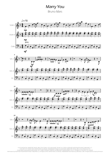 Marry You (arr. Ygor Nunes)