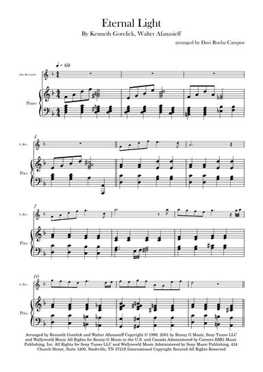Eternal Light (arr. Davi Rocha Campos)