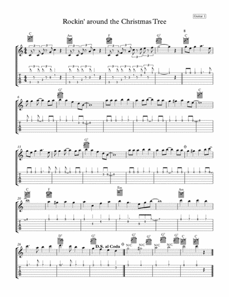 Rockin' Around The Christmas Tree (arr. Frank Kerntiff)