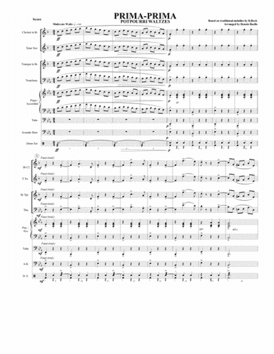 PRIMA - PRIMA  (Potpourri of Waltzes) - German Band - Oktoberfest (arr. Dennis Ruello)