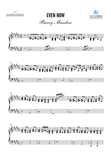 Even Now (arr. Unimusic Academy)