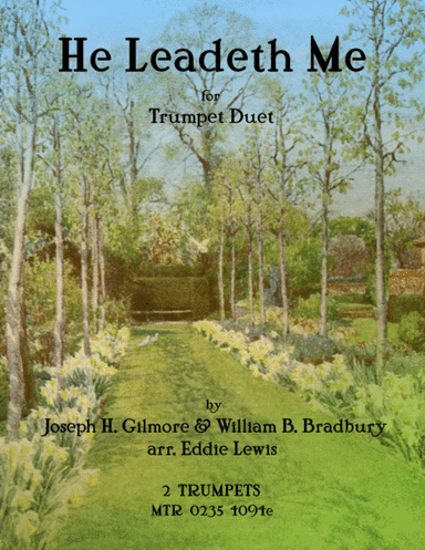 He Leadeth Me for Trumpet Duet (arr. Eddie Lewis)