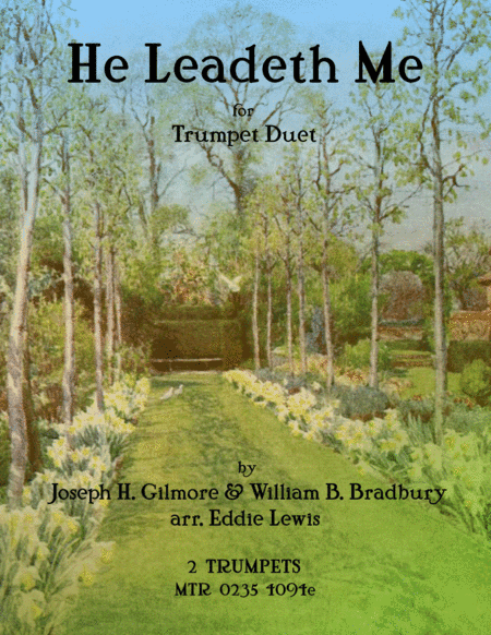 He Leadeth Me for Trumpet Duet (arr. Eddie Lewis)