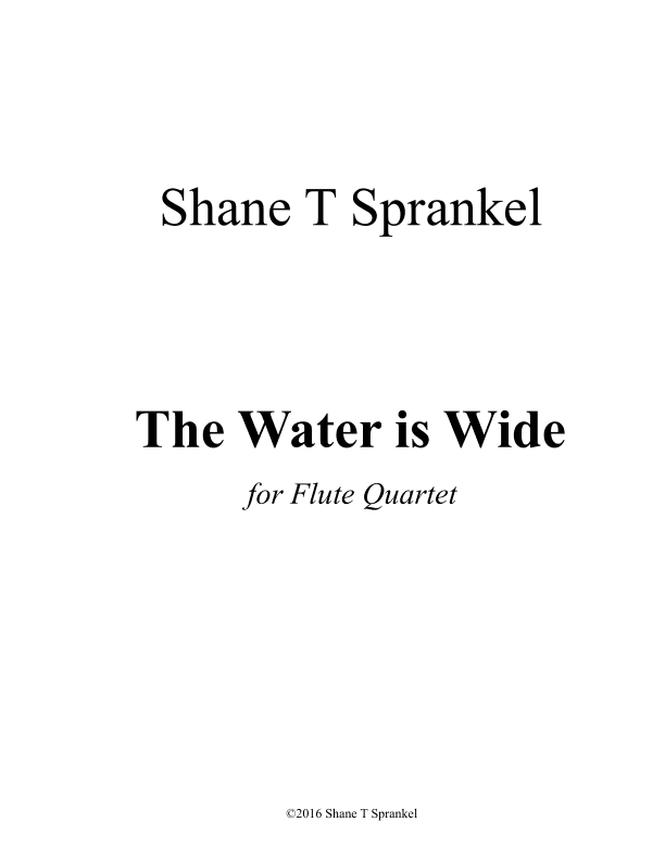 The Water is Wide