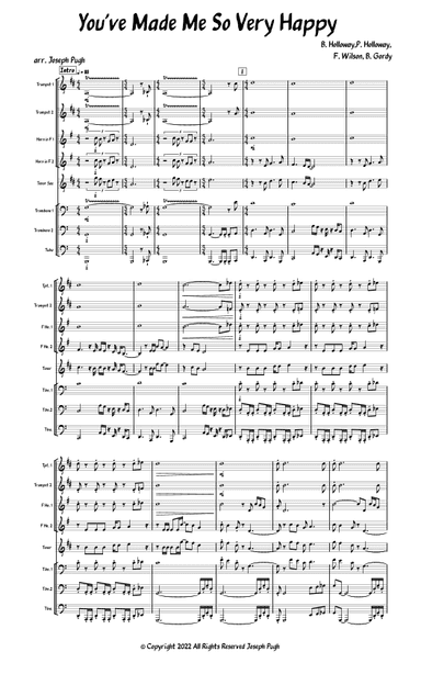 You've Made Me So Very Happy (arr. Joseph Pugh)