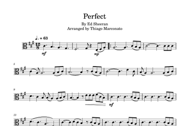 Perfect (arr. Thiago Marconato)
