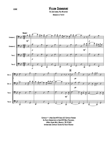 Yellow Submarine (arr. Tim Olt)