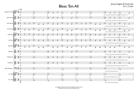 Bless 'em All (arr. L Crane)