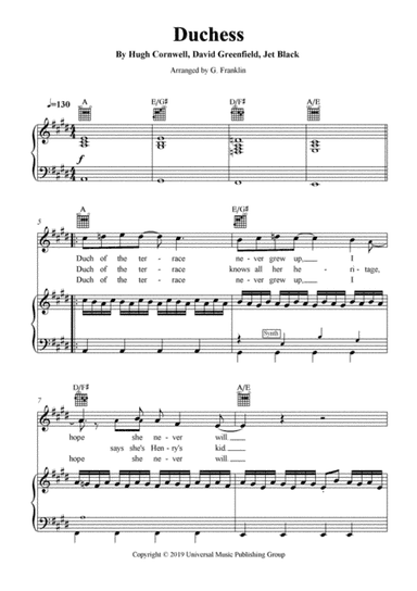 Duchess (arr. G. Franklin)