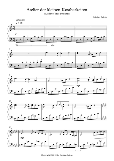 Atelier der kleinen Kostbarkeiten (Atelier of little treasures)