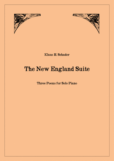 The New England Suite, Three Poems for Solo Piano