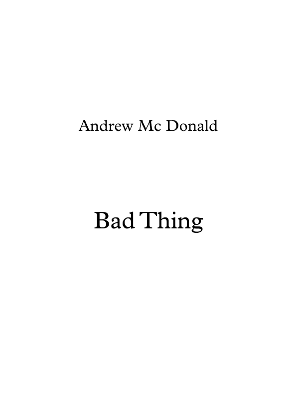 Bad Thing