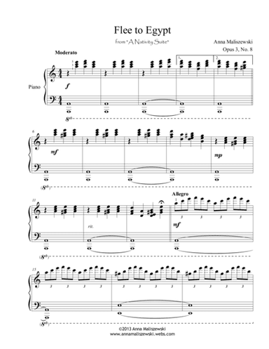 Flee to Egypt (from "A Nativity Suite")