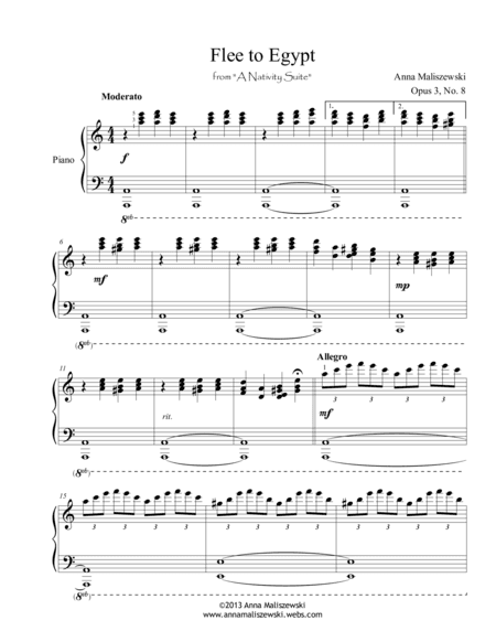 Flee to Egypt (from "A Nativity Suite")