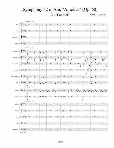 Symphony 2 in Am - The Promise of America - 3 - Conflict