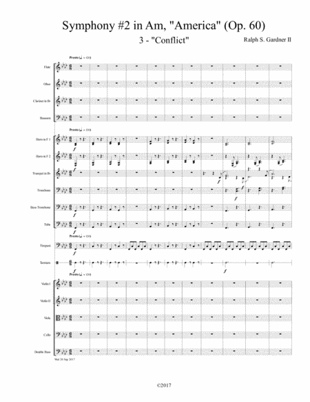 Symphony 2 in Am - The Promise of America - 3 - Conflict