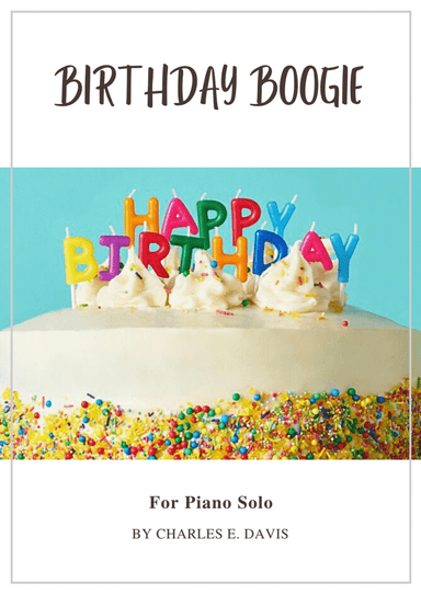 Birthday Boogie - Piano Solo (arr. Charles E. Davis)