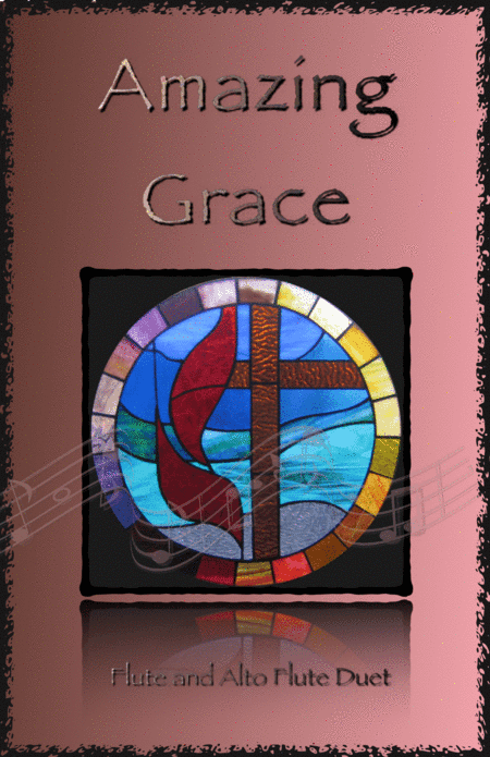 Amazing Grace, Gospel style for Flute and Alto Flute Duet (arr. David McKeown)