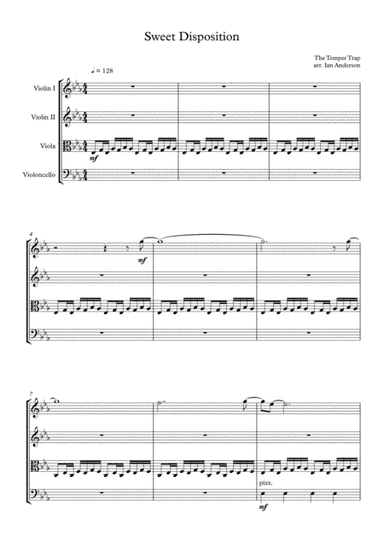 Sweet Disposition (arr. Ian Anderson)