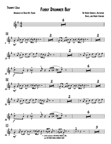 The Little Drummer Boy (arr. David W. Young)