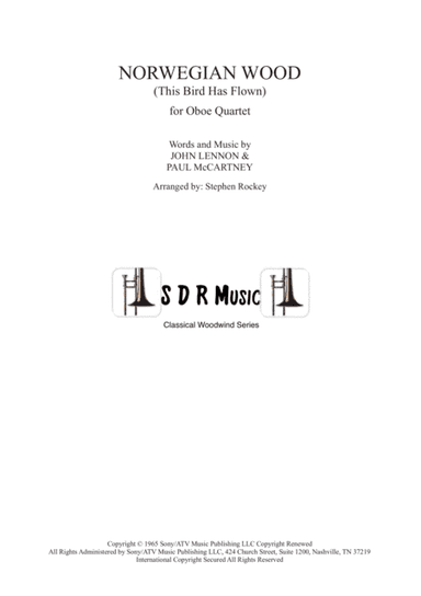 Norwegian Wood (this Bird Has Flown) (arr. Stephen Rockey)