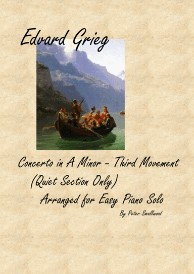 Grieg Piano Concerto 3rd Movement (arr. Peter Smallwood)