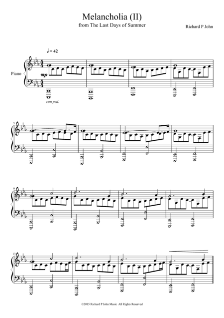 Melancholia 2 (from The Last Days of Summer)