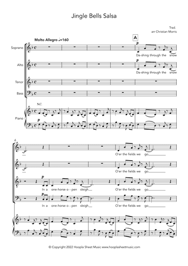 Jingle Bells Salsa (arr. Christian Morris)