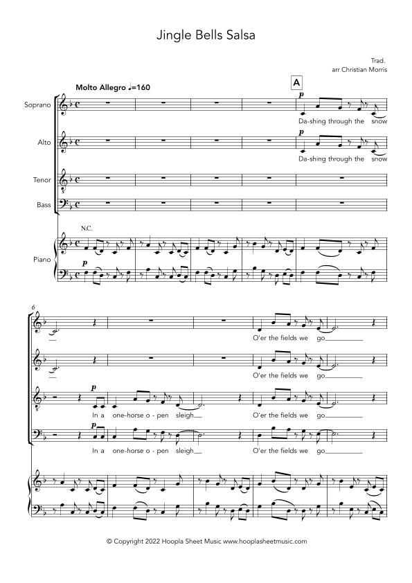 Jingle Bells Salsa (arr. Christian Morris)