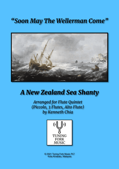 "Soon May the Wellerman Come" Flute Quintet (arr. Kenneth Chia)