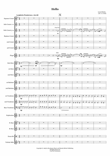 Hello (arr. Andi Cook)