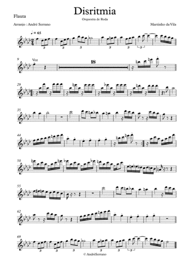 Disritmia (arr. André Serrano)