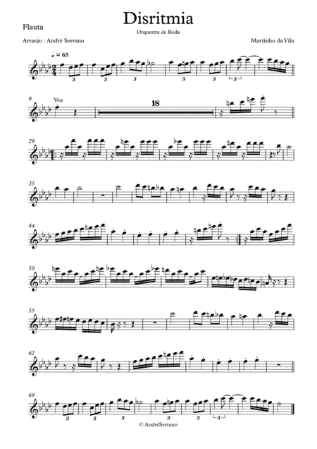 Disritmia (arr. André Serrano)
