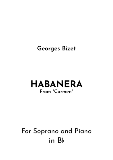 Habanera (arr. Jireh J.)