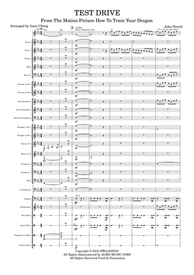 Test Drive (arr. Issac Cheng)
