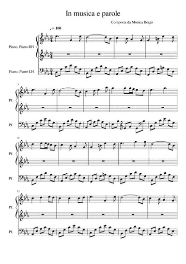 In musica e parole