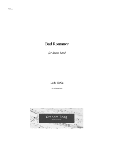 Bad Romance (arr. Graham Boag)