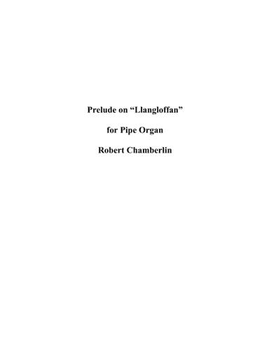 Prelude on "Llangloffan" (arr. Robert Chamberlin)