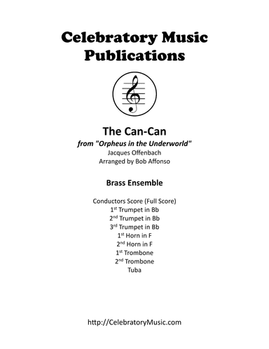 The Can-Can (arr. Bob Affonso)