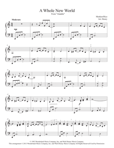 A Whole New World (arr. Rebekah Henry)